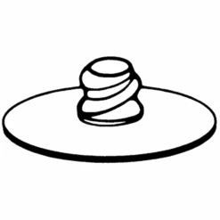 3M Roloc Disc Pad Tr 45096, Hard 2 In 1/4-20 Internal