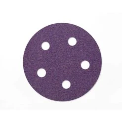 3M Cubitron Ii Hookit Paper Disc 732U, 180+ C-Weight, 5 In X Nh, D/F 5Hl, Die 500Fh