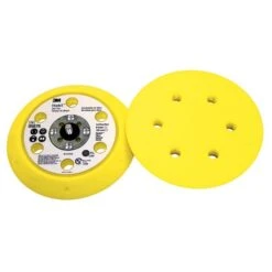 3M Hookit D/F Disc Pad 05876, 6 In X 3/4 In X 3/4 In Ch 5/16-24 External 6 Holes