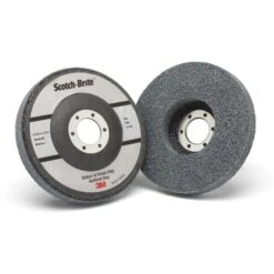 3M Scotch-Brite Deburr And Finish Pro Unitized Disc, T27, 4 1/2 In X 7/8 In, 6C Med+