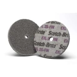 3M Scotch-Brite Exl Unitized Wheel, Xl-Uw, 2S Fine, 3 In X 3/4 In X 1/4 In