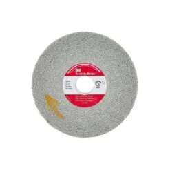 3M Scotch-Brite Ex2 Deburring Wheel, 8 In X 1/2 In X 3 In 8A Med
