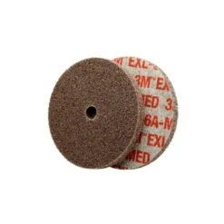 3M Scotch-Brite Exl Unitized Wheel, 1-1/2 In X 1/4 In X 1/8 In 6A Med