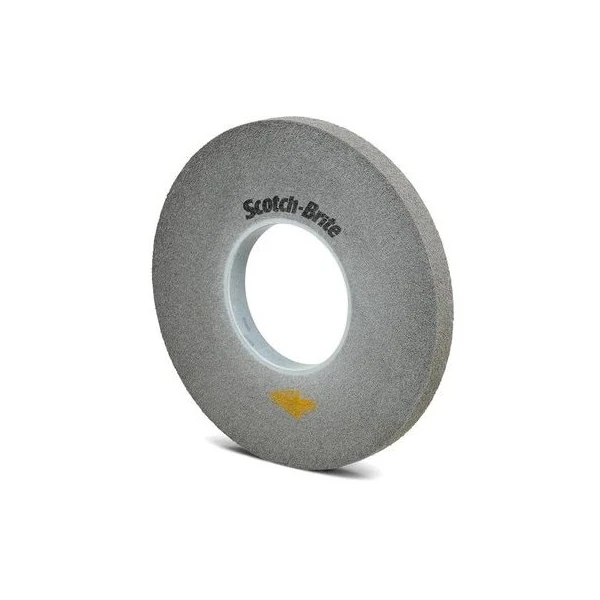 3M Scotch-Brite Exl Pro Deburring Wheel, 10 In X 1 In X 5 In 9S Fin 1 3M Scotch-Brite Exl Pro Deburring Wheel, 10 In X 1 In X 5 In 9S Fin