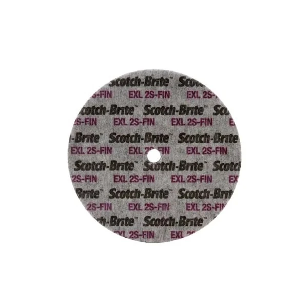 3M Scotch-Brite Exl Unitized Wheel, 6 In X 1/4 In X 1/2 In 3S Fin 1 3M Scotch-Brite Exl Unitized Wheel, 6 In X 1/4 In X 1/2 In 3S Fin