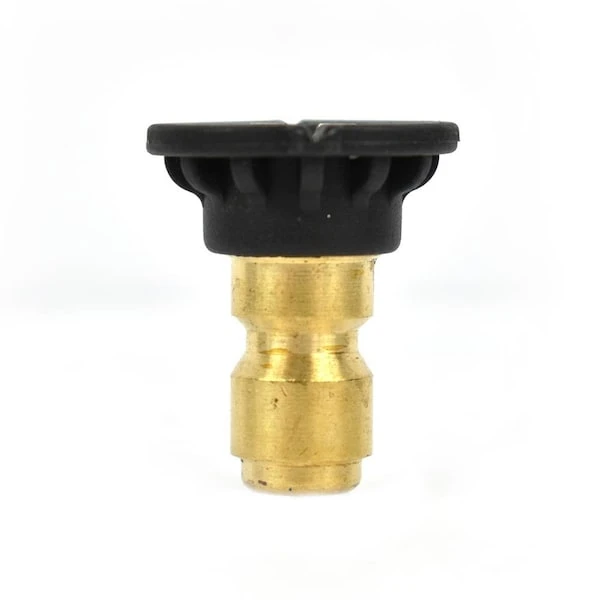 Pressure Washer 1/4 Inch Quick Connect High Pressure Spray Nozzle Tip - Black 1 Pressure Washer 1/4 Inch Quick Connect High Pressure Spray Nozzle Tip - Black