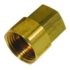 Brass Garden Hose Adapter Swivel Fitting 1/2" & 3/4" F-Thread