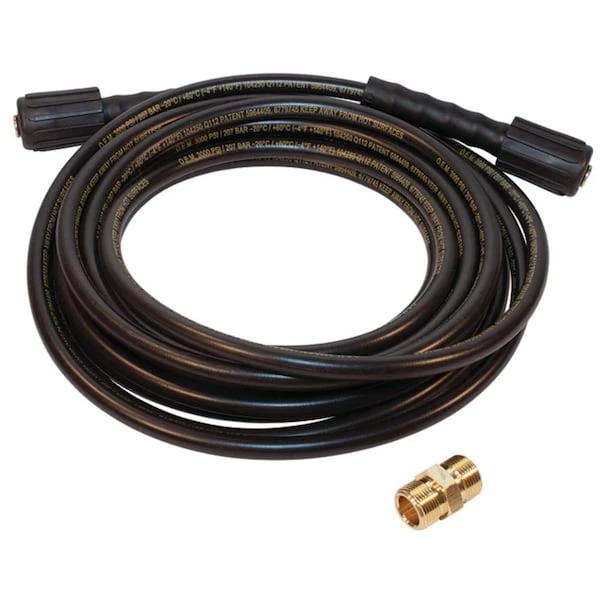 Pressure Washer Hose, 3000 Psi, 1/4 Inlet, 25 Length 758-701 1 Pressure Washer Hose, 3000 Psi, 1/4 Inlet, 25 Length 758-701