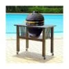 18 Inch Ceramic Charcoal Kamado Grill With Table - Antique Grey -3M Shop Bluegrass20Living20Inc TableKamadoGrillMasterAntiqueGreySmall1300px063295.1492463222.500.659