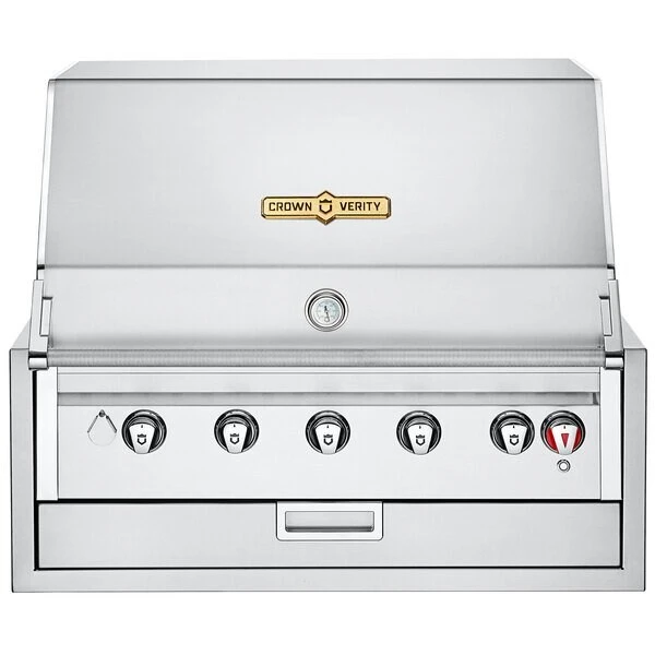 Crown Verity IBI36NG Infinite Series Natural Gas 36in Built-In Grill -70000 BTU 1 Crown Verity IBI36NG Infinite Series Natural Gas 36in Built-In Grill -70000 BTU