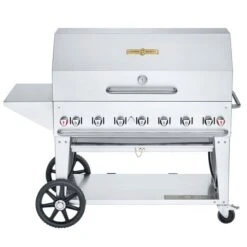 Crown Verity CV-MCB-48PKG Liquid Propane 48in Mobile Outdoor Grill With Accessory Package