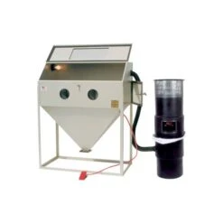 ALC Top & Side Open Blast Cabinet W/ Dust Collector, Steel