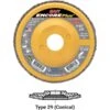 United Abrasives - Sait Encore Flap Disc Type 29 5 " X 7/8" 80 Grit Zirconium -3M Shop Buy20Supply20Inc20dba20Linq20USA20Corp 202111xxCoatedEncorePlusT29Iconxxe74409