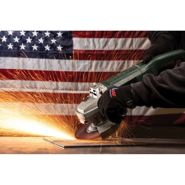 United Abrasives - Sait Depressed Center Wheel T27 A24N 9"x 1/4" X 5/8-11" 24 Grit Alum. Oxide 2 United Abrasives - Sait Depressed Center Wheel T27 A24N 9"x 1/4" X 5/8-11" 24 Grit Alum. Oxide - Image 2