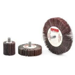 Superior Abrasives Flap Wheel Mandrel 3 X 1 X 1/4-20 Aluminum Oxide Medium