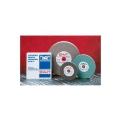 United Abrasives - Sait Bench Wheel Vitrified 10" X 1-1/2" X 1-1/4" 46 Grit Aluminum Oxide