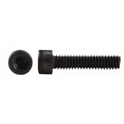 #6 Socket Head Cap Screw, Black Alloy Steel, 5/16 In L