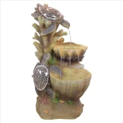 Turtle Cove Cascading Sculptural Fountain -3M Shop Design20Toscano SS1646xx3