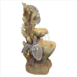 Turtle Cove Cascading Sculptural Fountain -3M Shop Design20Toscano SS1646xx4
