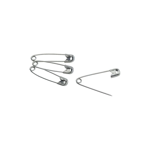 Safety Pins #1, 1" Long, 1440Ea/Bx (10Gr/Bx) 1 Safety Pins #1, 1" Long, 1440Ea/Bx (10Gr/Bx)