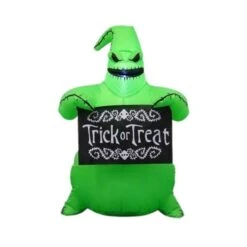 Airblown 3.5 Ft. LED Prelit Jack Skellington Oogie Boogie Inflatable
