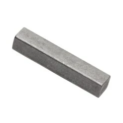 Undersized Machine Key, Square End, Carbon Steel, Plain, 45 Mm L, 6 Mm Sq