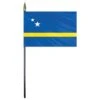 Curacao Stick Flag 4"x6" E Gloss 3 Curacao Stick Flag 4"x6" E Gloss -3M Shop Global20Flags20Unlimited20LLC 201603
