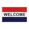 Welcome Message Flag 3'x5' Message Flag