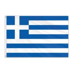 Clearance Greece 4'x6' Nylon Flag