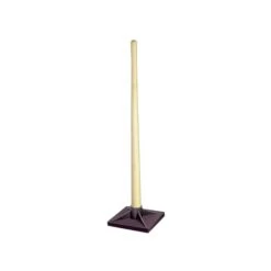 Heavy-Duty Cast Iron Dirt Tamper, 10"x10