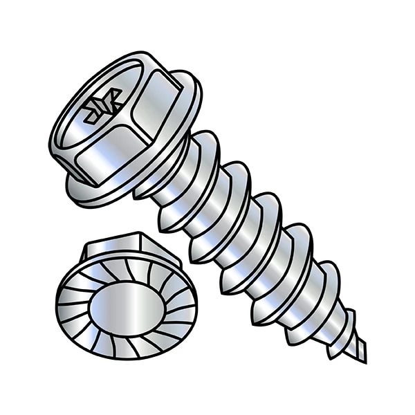 Concrete Screw, 1/4"-14 Dia., Hex, 3/4 In L, Steel Zinc Plated, 3000 PK 1 Concrete Screw, 1/4"-14 Dia., Hex, 3/4 In L, Steel Zinc Plated, 3000 PK