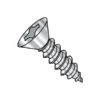 Concrete Screw, #12-11 Dia., Flat, 1 3/4 In L, 18-8 Stainless Steel Plain, 1000 PK