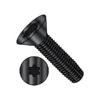 Thread Cutting Screw, 1/4"-20 X 3/4 In, Black Phosphate Steel Flat Head Torx Drive, 3000 PK