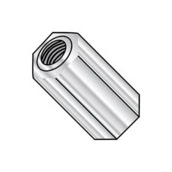 Hex Standoff, #10-32 Thrd Sz, 5/8 In L, Aluminum 3/8" Hex W