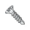 Self-Drilling Screw, #8-18 X 5/8 In, Plain 18-8 Stainless Steel Flat Head Phillips Drive, 5000 PK