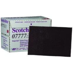 3M Scotch-Brite Imperial Paint Prep Scuff Pad, Maroon, 6"X9"