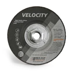Velocity Grinding Disc 4 1/2 X 1/4 X 5/8-11 T27 Za24