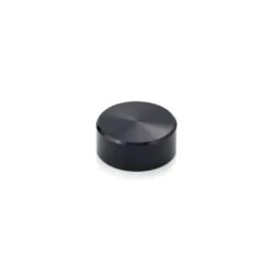 Standoff Cap, 5/16"-18 Thrd Sz, Aluminum Black Anodized
