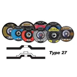 9 X 1/4 X 7/8 A24/30T Metal Grinding Wheel