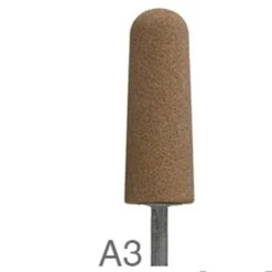 HP WA60RV Mounted Point, A3 Point, 1 In Dia, 1/4 In Dia Shank