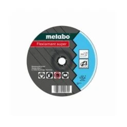 Metabo Flexiamant Super Offset Depressed Center Wheel, 115 Mm Dia X 6 Mm Thk, 2223 Mm, A36 Grit, Aluminum