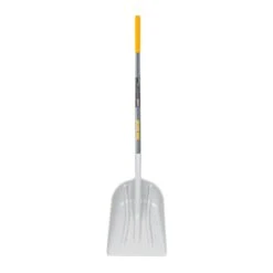 #12 Poly Grain Scoop W/Cushion Grip On Hardwood Handle