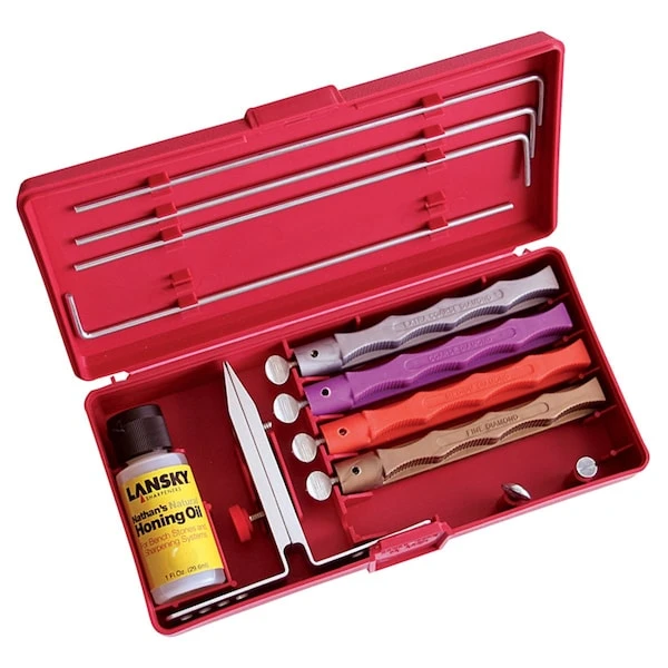 Diamond Deluxe 4Stone Knife Sharpener Kit 1 Diamond Deluxe 4Stone Knife Sharpener Kit