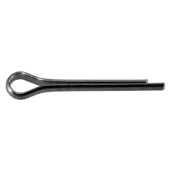 1/16" X 1/2" Zinc Plated Steel Cotter Pins 100PK 1 1/16" X 1/2" Zinc Plated Steel Cotter Pins 100PK