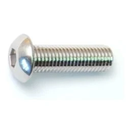 5/16"-24 Socket Head Cap Screw, Polished 18-8 Stainless Steel, 1 In L, 5 PK