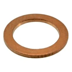 Sealing Washer, Fits Bolt Size M8 Copper, Copper Finish, 20 PK