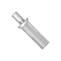 Drive Pin Rivets, Countersunk Head Head, 5/32" Dia., 1/2" L, Aluminum Body, 1000 PK