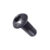 #10-32 Socket Head Cap Screw, Black Oxide Alloy Steel, 1/4 In L, 100 PK