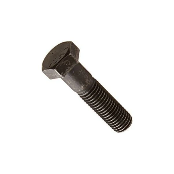 Grade 5, 9/16"-18 Hex Head Cap Screw, Plain Steel, 5 In L, 25 PK 1 Grade 5, 9/16"-18 Hex Head Cap Screw, Plain Steel, 5 In L, 25 PK