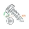 Self-Drilling Screw, #10 X 3/4 In, 18-8 Stainless Steel Pan Head Torx Drive, 3500 PK